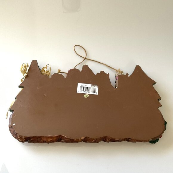 CHRISTMAS PEACE WISEMAN NATIVITY SCENE WALL DÉCOR VINTAGE - Picture 7 of 9